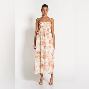 Sofia Floral Midi Dress